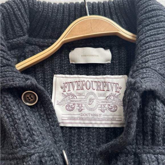 Men's Black Ribbed Jacket - Picture 3 of 10